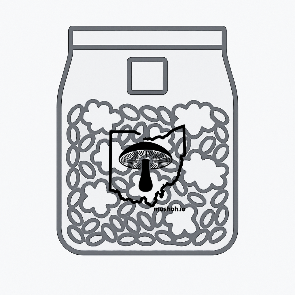 Placeholder icon for colonized grain spawn — actual product may differ in appearance.